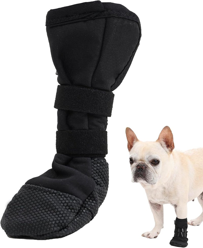 ETIAL Dog Paw Wound Recovery Boot, Breathable Dog Bootie for Injured Paw, Anti-Slip Dog Shoe with Self-Adhesive Strap, Dog Paw Protector for Outdoor Walking & Keep Dogs from Licking Wounds (M) - Image 1